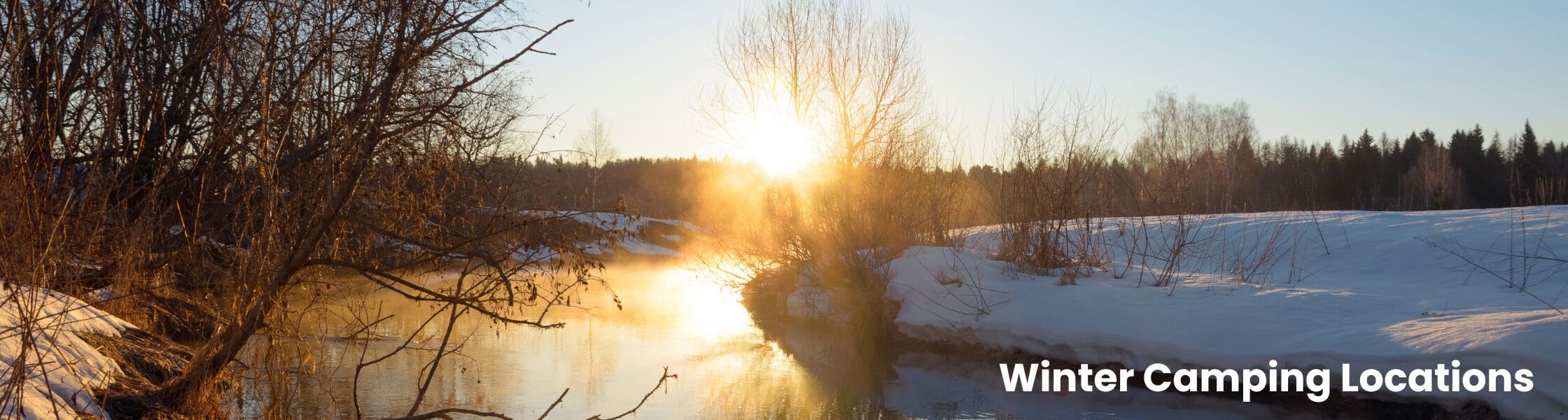 Winter Camping Spots